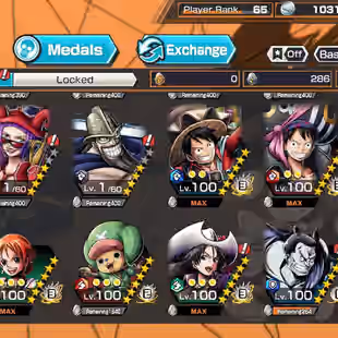 BR547-IOS-Android-Hyber 64-11 Ex(Kuzan-Lucci-Shank v4-Akainu-Roger-Kaido v2-Zoro-Kaido v3-White Beard)-Vip Medal-SP 162 - Image 48