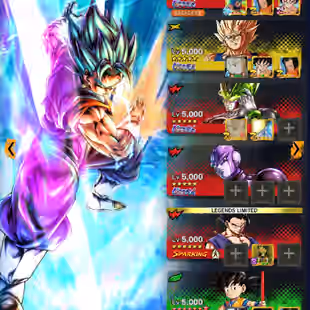 D346-IOS+Android-5 UL(Vegito 10 Red Star+Cell+Majin Vegeta+Hit)+15 Legends+Good Equipment+Have Story+Team Android - Image 1
