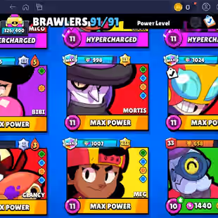 🌟209 SKINS🌟60.000 TROPHY | 91 BRAWLERS | 29 MAX | 24 HYPERCHARGED | INSTANT DELIVERY | FULL ACCESS - Image 8