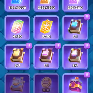🔥KT15 XP56🔥 | 34 MAX 10 ELITE | 19 EVOLOTIONS | 109 EMOTES | 10150 TROPHY | 10 TOWER SKIN | INSTANT DELIVERY - Image 3