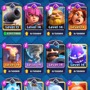 ❗[ 57X MAX CARDS - 15X ELITE - 15X EVULOSION ]❗ TROPHY: 11000 || 98X EMOTES || KT: 15 || LEVEL 57 || FASTEST DELIVERY - Image 8