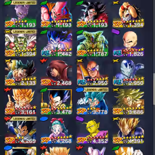 D368-8 UL(Goku Uis+Hit+Rose+Gogeta+Vegito+Super Gogeta)+49 Legends+Vip Equi+Good Zenkai+Nice Team+New SS3 Vegeta+Vegtio - Image 11