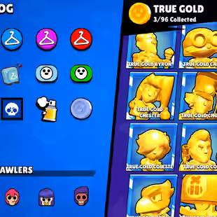 |BLUE / RED KING FRANK| MATCHERINO PIN| 2 PRESTIGE|METEORIC FAME| 92600 CUPS | 94 BRAWLERS |364 SKINS - Image 36