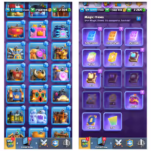 Lvl-64 | 118-Card Max | 48-Elite | 32-Evo | [149-Emote] | 10000 Trophy |  Name Chang Free - Image 4