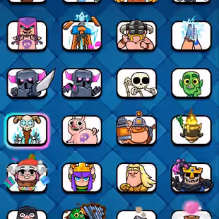🔥KT15 XP55🔥 | 39 MAX 6 ELITE | 13 EVOLOTIONS | 104 EMOTES | 6 TOWER SKIN | 9857 TROPHY | 234 GEMS | INSTANT DELIVERY - Image 3
