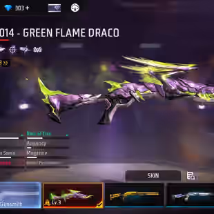FREE FIRE LEV66 | 6 EVO SKIN | M1187 PAIROT AND MAMBA GNAW SKINS EMOTES 47 | DIAMOND SPEND SO MUCH | OP COLLECTION | - Image 2