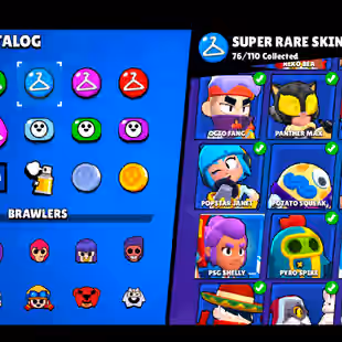 🌟189 SKINS🌟50.600 TROPHY | 88 BRAWLERS | 21 MAX | 11 HYPERCHARGED | INSTANT DELIVERY | FULL ACCESS - Image 27
