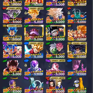 D368-8 UL(Goku Uis+Hit+Rose+Gogeta+Vegito+Super Gogeta)+49 Legends+Vip Equi+Good Zenkai+Nice Team+New SS3 Vegeta+Vegtio - Image 13