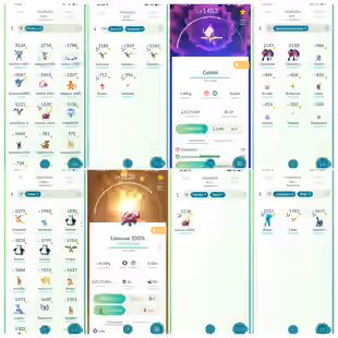 YEAR 2016 🔥 2300 POKEMONS 💎 HUNDO MEWTWO [] 109 SHINY [] 2.5M STARDUST [] 45 DMAX [] LVL53 - Image 4