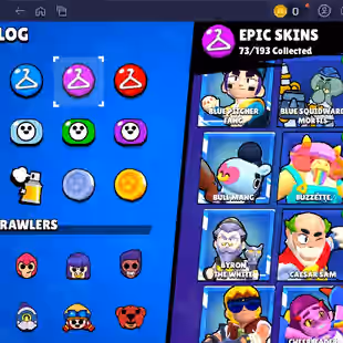 🌟209 SKINS🌟60.000 TROPHY | 91 BRAWLERS | 29 MAX | 24 HYPERCHARGED | INSTANT DELIVERY | FULL ACCESS - Image 34