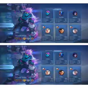 MOONTON | LV 106 | 🔥WR 57 PERCENT🔥 | EPIC RECALL SEAL OF ANVIELS CRAWLS - CC WAN WAN | HERO 126 | SKIN 296 | BP 194K - Image 3