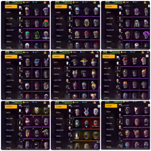 OLD ACC || 4 GUNS MAXS || GIRL SET - Image 3