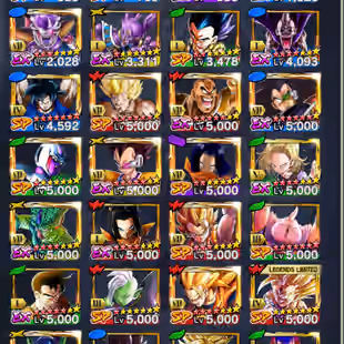 D368-8 UL(Goku Uis+Hit+Rose+Gogeta+Vegito+Super Gogeta)+49 Legends+Vip Equi+Good Zenkai+Nice Team+New SS3 Vegeta+Vegtio - Image 8