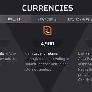 EA APP - 127 LVL - 21 LEGENDARY - WRAITH HEIRLOOM - FA - Image 5