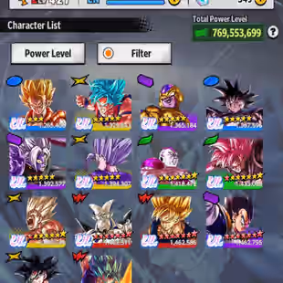 D806-IOS+Android-Super Vip Account-14 ULTRA Have Zamasu+70 Legends+769 Millions Power+Good Zenkai+Vip Equipment+PVP Good - Image 2
