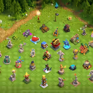 STACKED LEGEND RANKED TH 17 MAX 💎 28 EQUIPMENT MAX 💎 20k GEMS  | 36k LEGEND CUPS | 2k MEDALS | HERO MAX | SKINS - Image 11