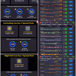 27.5B COINS ACCOUNT | Level 474 | CCP 81 | 20 Legendary Cues | 8 Special Cues MAX | 60+ Event Rings | Fresh Account - Image 5