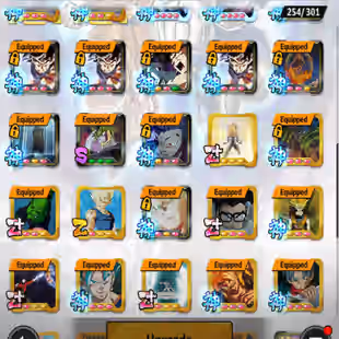 D661-Vip Account-14 UL(Cell+Majin Vegeta+Goku Uis+Beast Gohan+Vegito+Hit+Gogeta)+36 Legend+Vip Equipment+Good Team PVP - Image 25