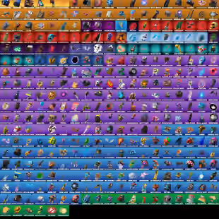ALL PLATFORMS | 345 SKINS | 135 SHOPPED | TRAVIS | NEO VERSA | LEVIATHAN AXE | DIAMOND JACK | GRIND | CLUTCH - Image 9