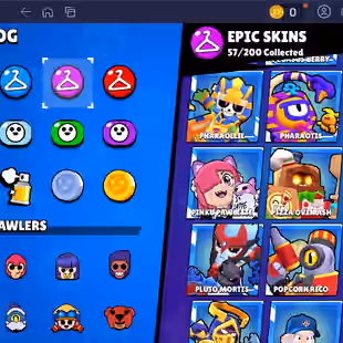 🌟11.11 PIN🌟FREE CHANGE NAME | 217 SKINS | 73.000 TROPHY | 91 BRAWLERS | 16 MAX | 13 HYPERCHARGED - Image 44