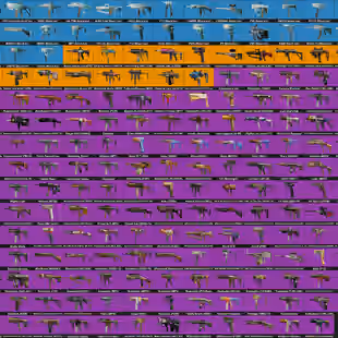 Rainbox sixPCXBOX436 Skins | 34 Black Ice | 24 Seasonals | 2 Pro League | 9 Universals | 6 E... ! MKG1995 - Image 2