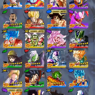 D791-Nice Account-10 UL(SS Goku+Goku Uis+SS4 Gogeta+Rose+Gogeta+Turles+Beast Gohan)+53 Legends+Good Equipment+Good Team - Image 16