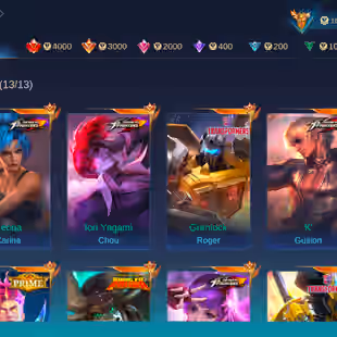 MEGA V🔥2x LEGEND😍472 SKINS | GUS SEMI SET | CHOUKOF | LING lORD SHEN - Image 5