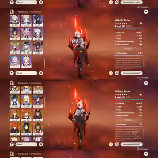 EU - AR60 - 71 Charcter 24 5Star - 13 Golden Weapons - 4 Rare Character - Beutiful Account - Code615 - Image 1