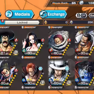 BR547-IOS-Android-Hyber 64-11 Ex(Kuzan-Lucci-Shank v4-Akainu-Roger-Kaido v2-Zoro-Kaido v3-White Beard)-Vip Medal-SP 162 - Image 38