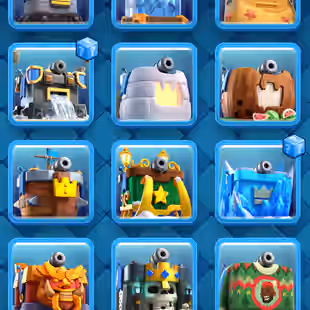 52-LEVEL!! RARE-EMOTS-[GOBLIN KISSING/PEKKA BALLON/HEALER CAKE/BOXING FISH]!! 28X MAX CARD!! 4X EVOLUTION!! 2X ELITES - Image 7