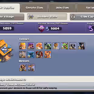 🔥[ PREMIUM TH-17 ]🔥AF [MAX] - FB [23] - FA [20] || HEROS: 70-83-64-64-34 || LEVEL: 16-17 WALLS || STRONG DEF - TROOPS - Image 10