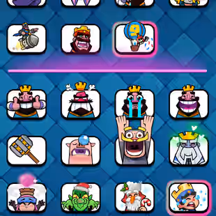 🔥[ 29X CARDS MAX - 13X EVULOSION ]🔥 6X ELITE CARDS || 76X EMOTES [RARE ] || LEVEL : 53 || TROPHY: 8000 | FAST DELIVERY - Image 12