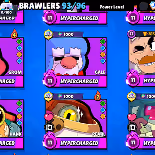 | 147 EPIC SKINS | MATCHERINO & 35 RANK PIN | SOLAR FAME 3| 87000 CUPS | 93 BRAWLERS | 372 SKINS | INSTANT DELIVERY - Image 7