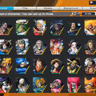 BR502-IOS-Android-Hyber 45-8 Ex(Luffy Gear 5-Kaido v2-Yamato v1-Zoro-Kid Law-Oden-Akainu)-Good Medal-SUP 165-Jabra Max - Image 17