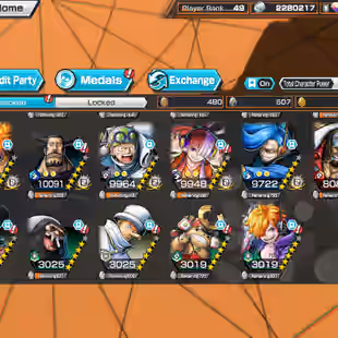 BR502-IOS-Android-Hyber 45-8 Ex(Luffy Gear 5-Kaido v2-Yamato v1-Zoro-Kid Law-Oden-Akainu)-Good Medal-SUP 165-Jabra Max - Image 11
