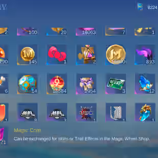 RAREST LAYLA LEG WITH DYNAMIC PORTRAIT ACC🔥|| ASPIRANT VEXENA || ALMOST EXALTED 3 || 337 SKIN || 71 MAGIC CORE - Image 5