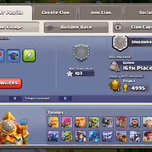🌟TH 16 NEAR MAXED 🌟 | DEF FULLY MAXED OUT | 12 HIGH LVL EPICS EQUIPMENT | HERO [ 77-81-61-51-30] | NC YES | 2.5K GEMS - Image 2