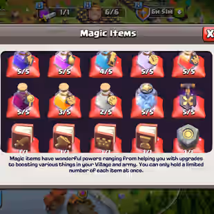 🔥TH 17 FULL MAX READY FOR 18🔥10600 GEMS-FUL MAGIC ITEM-XP 277-5 EPIC EQUIPMENT MAX-1309 MEDALS-NC YES-BEST DEAL - Image 7