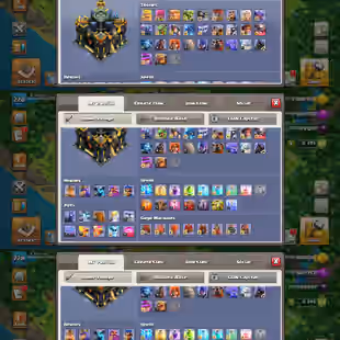 🔥TH-17 NEAR MAX🔥XP-228! F.ARROW MAX! E.BOOT MAX! FIREBALL-23! 12X EPIC! HEROES:-100-100-82-75-50! ALMOST MAXED DEFENSE - Image 2
