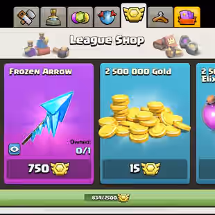 FULL MAX WALLS 💎 834 MEDAL 💎TOWNHALL 13 [] 61-72-42-46-21 HEROES - SB MM BP EB RS - RENAME 500 []GHOST QUEEN -INSTANT - Image 4