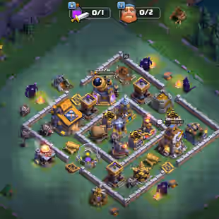 PvP LEGEND RANKED 💎20 EQUIPMENT MAX 💎 TH 17  MAX HERO - PETS MAX - 274 XP - 3400 GEM- 875 MEDAL - 23K CUP - INSTANT - Image 9