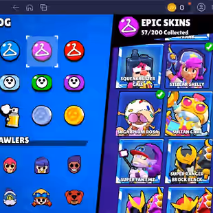 🌟11.11 PIN🌟FREE CHANGE NAME | 217 SKINS | 73.000 TROPHY | 91 BRAWLERS | 16 MAX | 13 HYPERCHARGED - Image 50