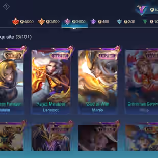 HYPER BASED PREMIUM ACCOUNT|| LEVEL 69 || RENOWNED COLLECTOR III || GRAND 5|| EXQUISITE 3|| SKINS 217|| HEROS 130|| - Image 3