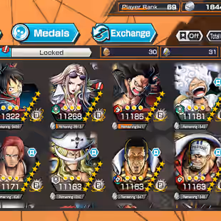 OP104 -15 EX META - Roger Boost 4- Kizaru- Nika- Lucci- Roger Dark- Akainu- Ace Yamato- Kid Law-.... Support 168- HB 81 - Image 3
