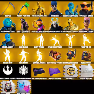 [PC] 329 skins | OG STW | Gold Midas | Fishstick (World Cup) | Gold Brutus | Shady Doggo | Gear Specialist Maya | 1805VB - Image 6