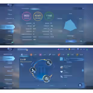 MOONTON | LV 122 | DM 56 | ✨LEGEND GUSION✨ - KOF AURORA - SANRIO FLORYN - LUCKYBOX FRANCO | HERO 122 | SKIN 224 | BP 27K - Image 2