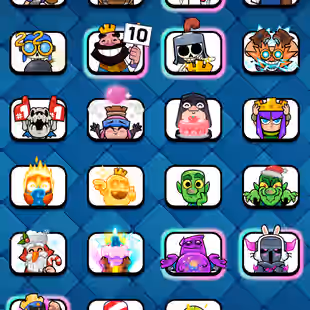 ❗[ 53X MAX CARDS - 9X EVULOSION ]❗ LEVEL: 54 || TROPHY: 9200 || KT: 15 || ELITE CARD : 5 || 52X EMOTES || FAST DELIVERY - Image 12