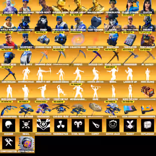 PC/PSN/Xbox/Nintendo 242 skins | OG STW | Galaxy | Travis Scott | Master Chief | Blue Team Leader | GOLDEN AGENT | GOLDE - Image 7