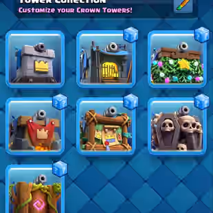 🔥KT15 XP55🔥 | 32 MAX 6 ELITE | 14 EVOLOTION | 102 EMOTE | 9183 TROPHY | 6 TOWER SKIN | 349 GEMS | INSTANT DELIVERY - Image 5