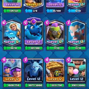 🌟BEST OFFER🌟KT-15 XP-57 | 58 CARD MAXED | 13 ELITE | 15 EVOLUTION | 132 EMOTE | 9683 TROPHY | INSTANT DELIVERY - Image 10